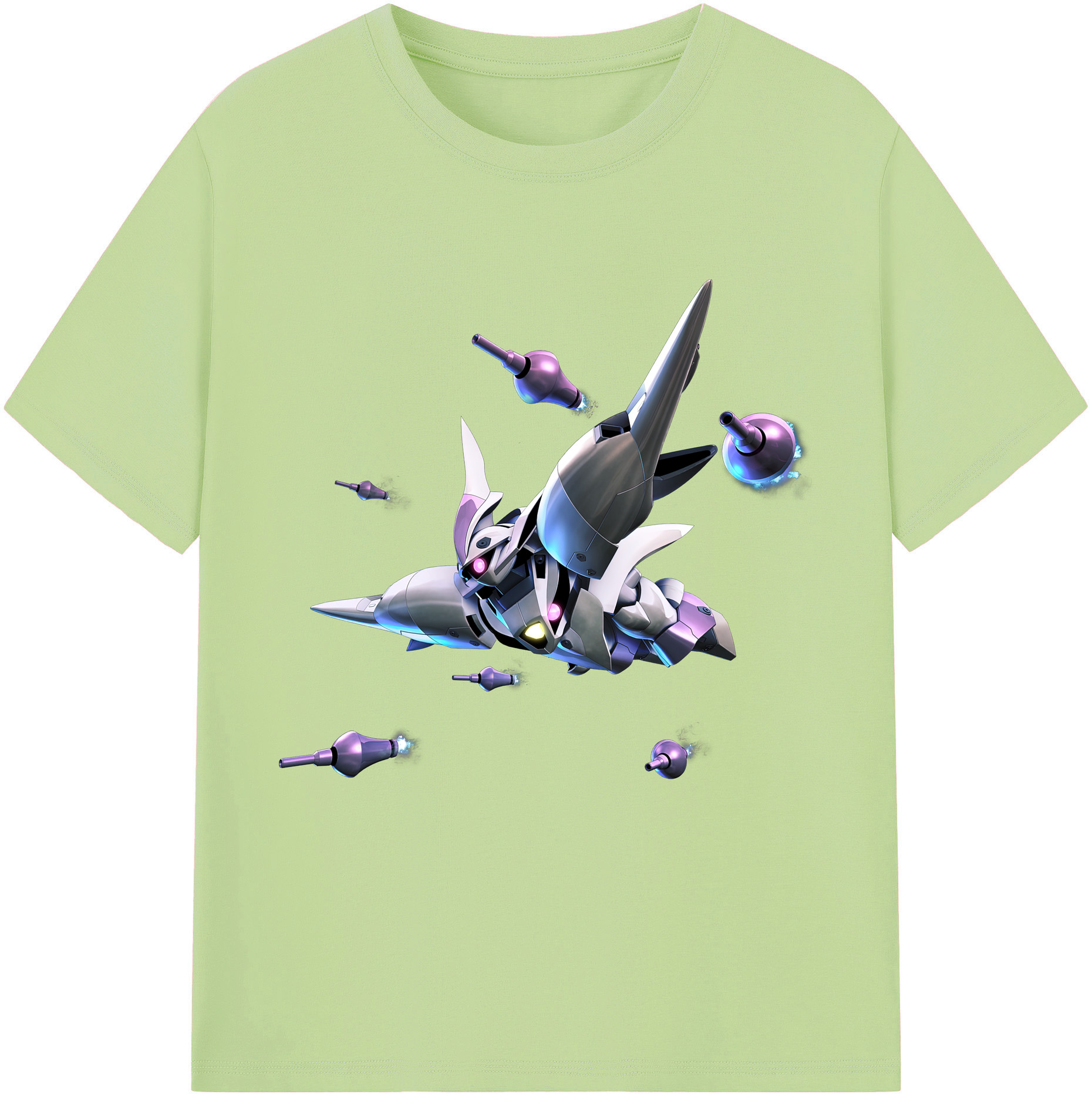 （画像用） 機動戦士ガンダム Mobile Suit Gundam 綿100％半袖Tシャツ（フロントプリント）